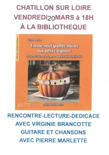 Rencontre, lecture et dédicace avec Virgine Brancotte et Pierre Marlette