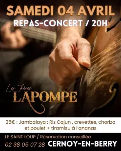 Concert-repas avec 