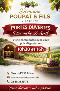 Portes ouvertes au Domaine Poupat & Fils : Printemps à la ferme