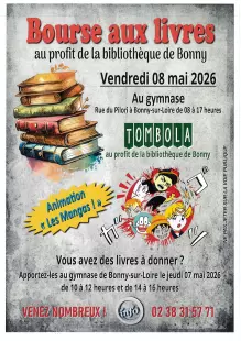 Bourse aux livres et tombola