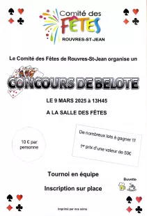 Concours de belote