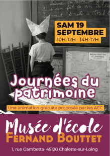 Animation au Musée d’école Fernand-Bouttet