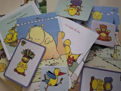 Jeux incroyabilicieux sur l'univers de Claude Ponti