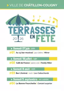 Terrasses en fête - concert rock
