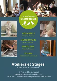 Atelier Arbres au fusain avec Héloïse Pierre-Emmanuel