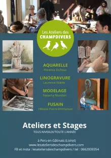 Atelier Arbres au fusain avec Héloïse Pierre-Emmanuel