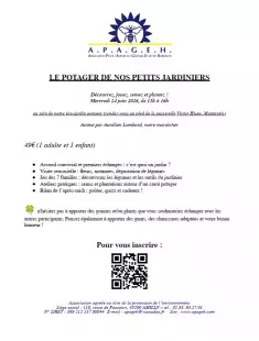 Le potager de nos petits jardiniers