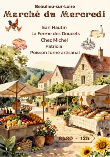 Marché de Beaulieu-sur-Loire - Mercredi