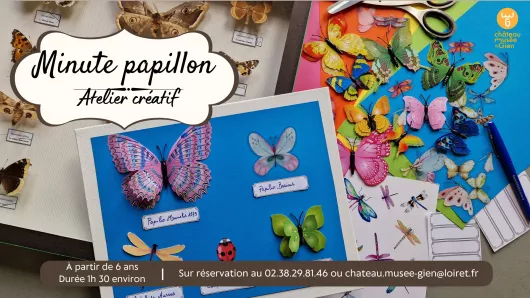 Atelier créatif : Minute Papillon !