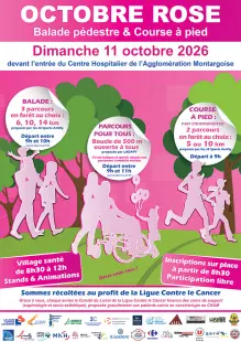 Octobre Rose - Balade pédestre & course à pied