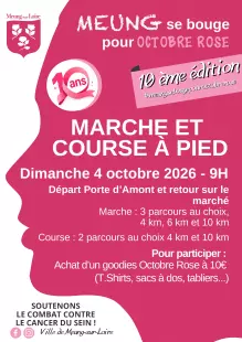 Meung se bouge pour Octobre Rose