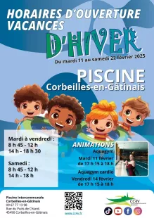 Ouverture piscine de Corbeilles - Vacances d'hiver