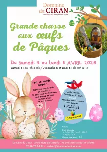 Grande chasse aux oeufs de Pâques