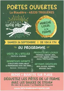 Portes ouvertes à la Ferme des quatre Pates