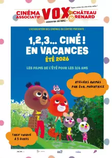 1,2,3... Ciné! En vacances - LA FONTAINE FAIT SON CINEMA