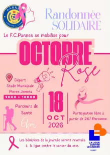 Randonné solidaire - Octobre Rose