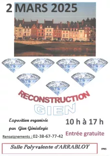 Exposition Reconstruction de Gien