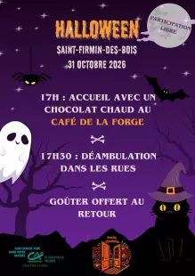 Halloween à Saint Firmin des Bois