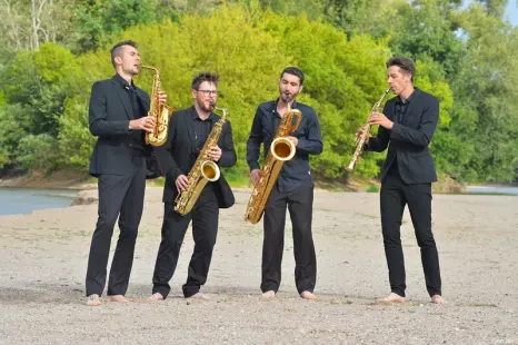 Immersions musicales des Loges : Concert du quatuor SAXONIUM