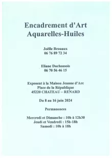 Exposition - Joelle Brouaux & Eliane Duchossois