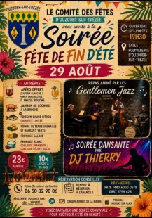 Soirée : fête de fin de l'été