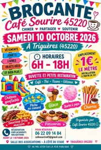 Brocante à Triguères