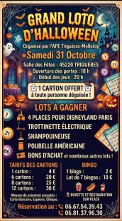 Grand Loto d'Halloween