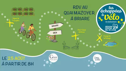 Les Echappées à vélo : A la découverte du Pays Giennois