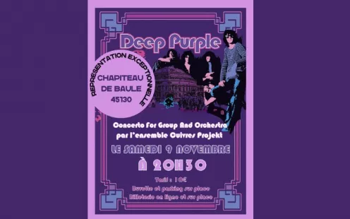 Concert : Concerto pour groupe et orchestre de Deep Purple