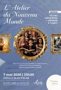 L’école municipale de musique vous présente « l’Atelier du Nouveau Monde »