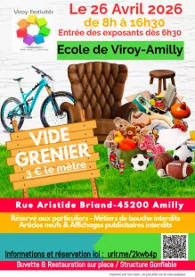 Vide grenier de l’école de Viroy