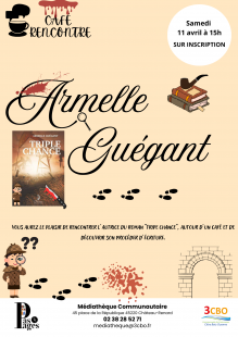 Café rencontre avec Armelle Guégant