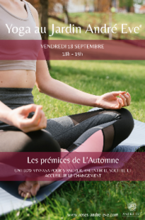 Yoga au jardin - Les prémices de l'Automne