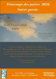Soirée poésie