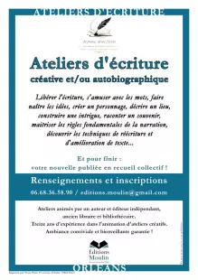 Ateliers d'écriture créative