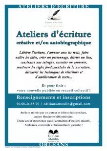 Ateliers d'écriture créative