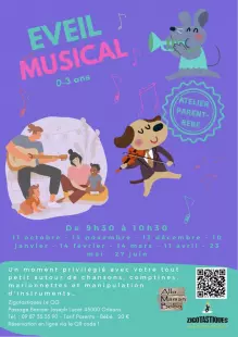 Atelier Parents Bébé - Eveil musical