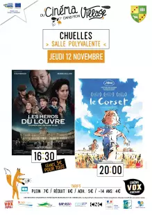 Du cinéma dans mon village : “Les héros du Louvre” &