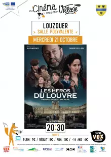 Du cinéma dans mon village : “Les Héros du Louvre”