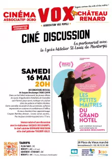 Les petits maîtres du grand hôtel (ciné-discussion)