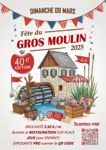 40éme édition de la Fête du Gros Moulin