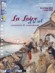 Visites guidées de l'exposition La Loire et le sel, commerce et contrebande