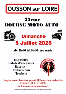 23ème Bourse Auto-Moto avec voitures anciennes