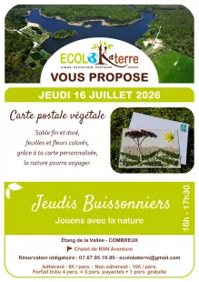 Jeudis buissonniers : Carte postale végétale