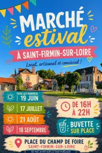 Marché estival