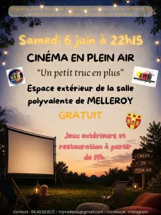 Cinéma en plein air :