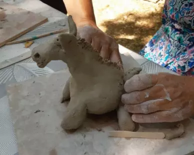 Atelier de modelage pour les enfants : La légende de l'âne de Meung