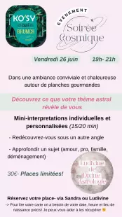 Soirée Cosmique
