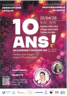 10 ans de l’association A.I.M.E contre l’endométriose