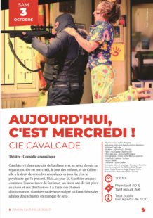 Théâtre : Aujourd’hui c’est mercredi !